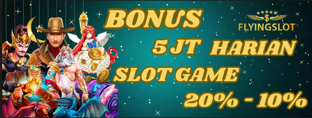 BONUS GACOR DEPOSIT HARIAN 20% - 10%
