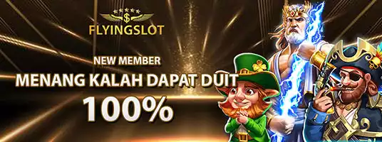BONUS NEW MEMBER MENANG KALAH DAPAT DUIT 100%